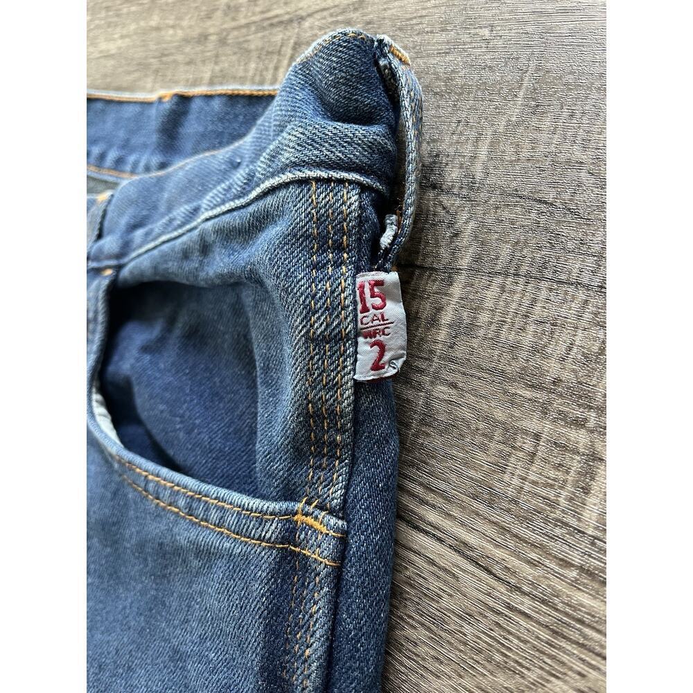 Tyndale FR Women’s Relaxed Fit Jeans Straight Leg Denim Blue 14x30 USA F293T NWT - Picture 5 of 11